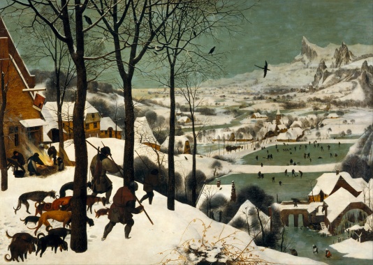 JC Pieter_Bruegel_the_Elder_-_Hunters_in_the_Snow